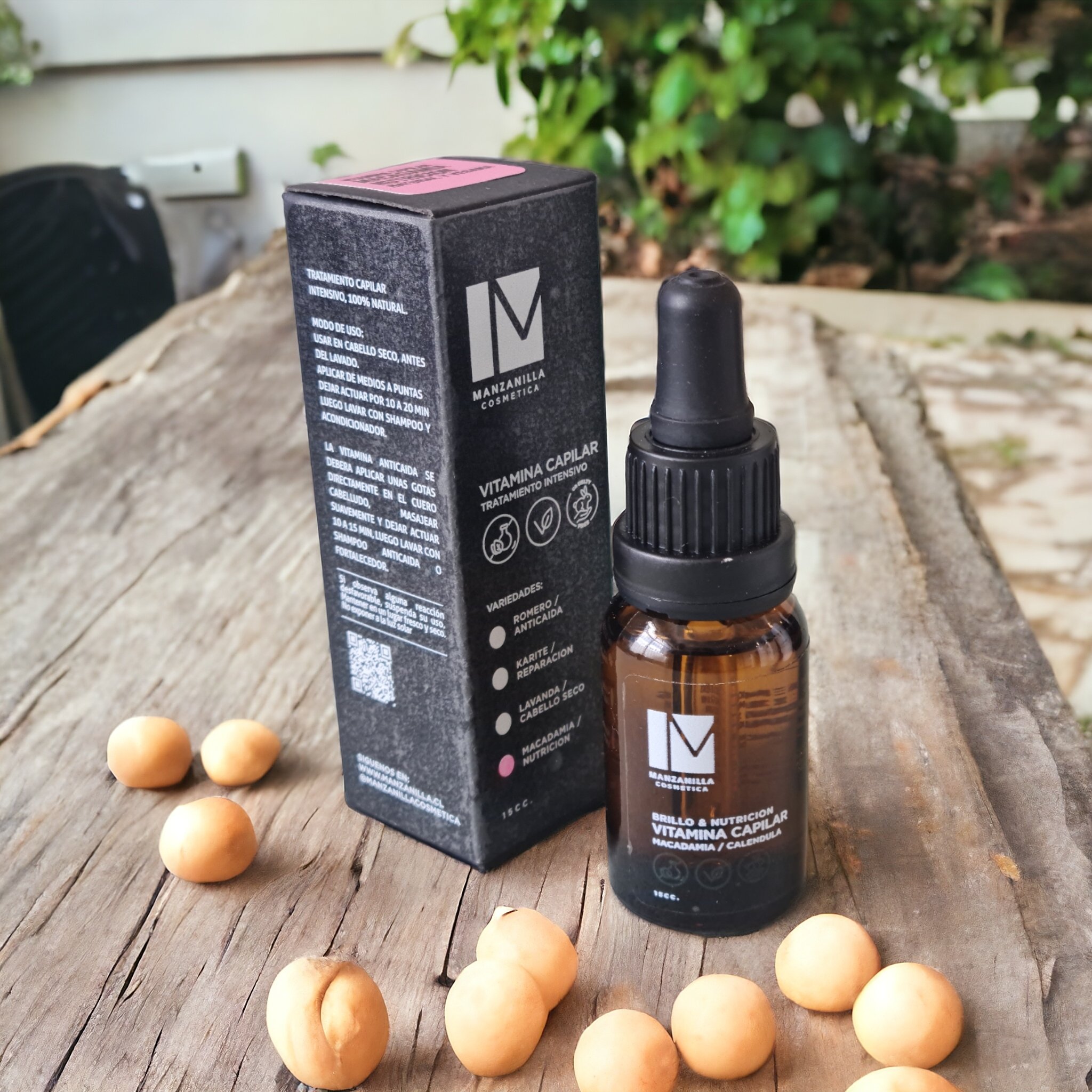 VITAMINA CAPILAR MACADAMIA